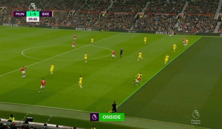 伊兰加传中,B费推空门助曼联先下一城