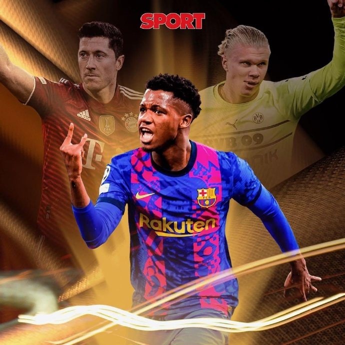 若今夏巴萨无法引进莱万或哈兰德,将会让法蒂担任球队主力中锋