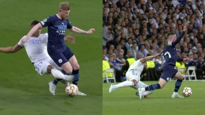 每体：在裁判眼里，这些动作明显不是犯规