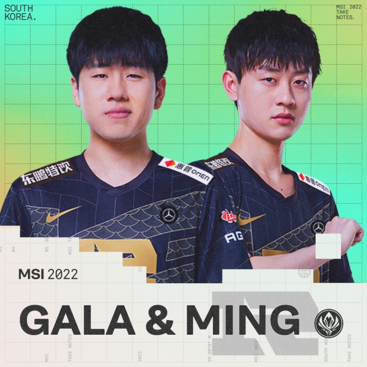 lolesports官推galaming世界上最好的下路组合