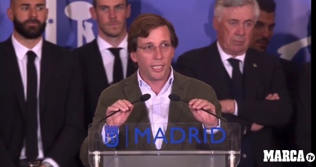 马德里市长：皇马是20世纪最好的俱乐部，在21世纪依然如此