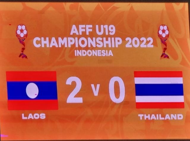 东南亚U19锦标赛半决赛大爆冷门：越南0-3马来西亚，泰国0-2老挝