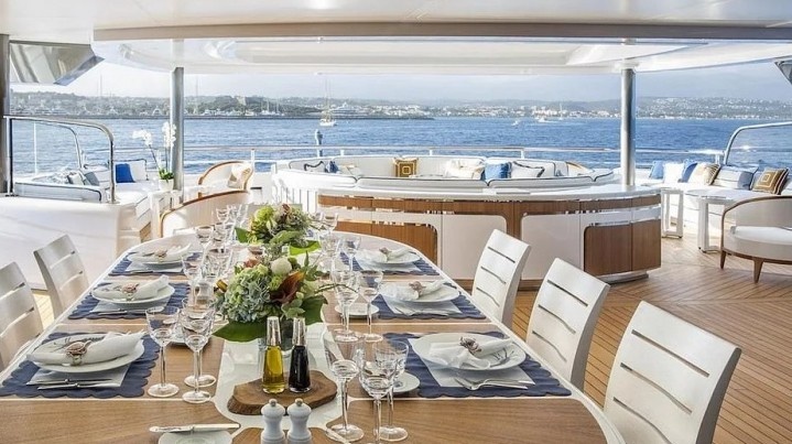 阿斯：贝克汉姆一家在价值2.29亿欧豪华游艇上度假，周租160万欧