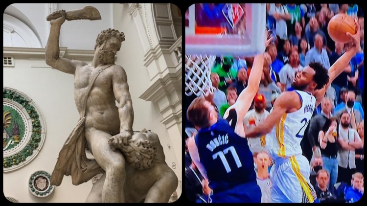 【篮图篮趣】NBA碰撞世界名画（下）：詹姆斯摊手JR?