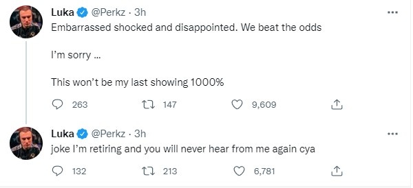 生涯首次无缘S赛后，Perkz表示或将退役：不会再听到我的消息了