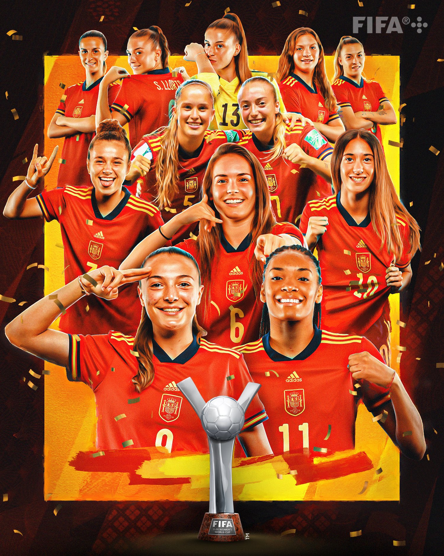 【球盟会】U20女足世界杯-西班牙3-1日本成功复仇，首次夺得该赛事冠军