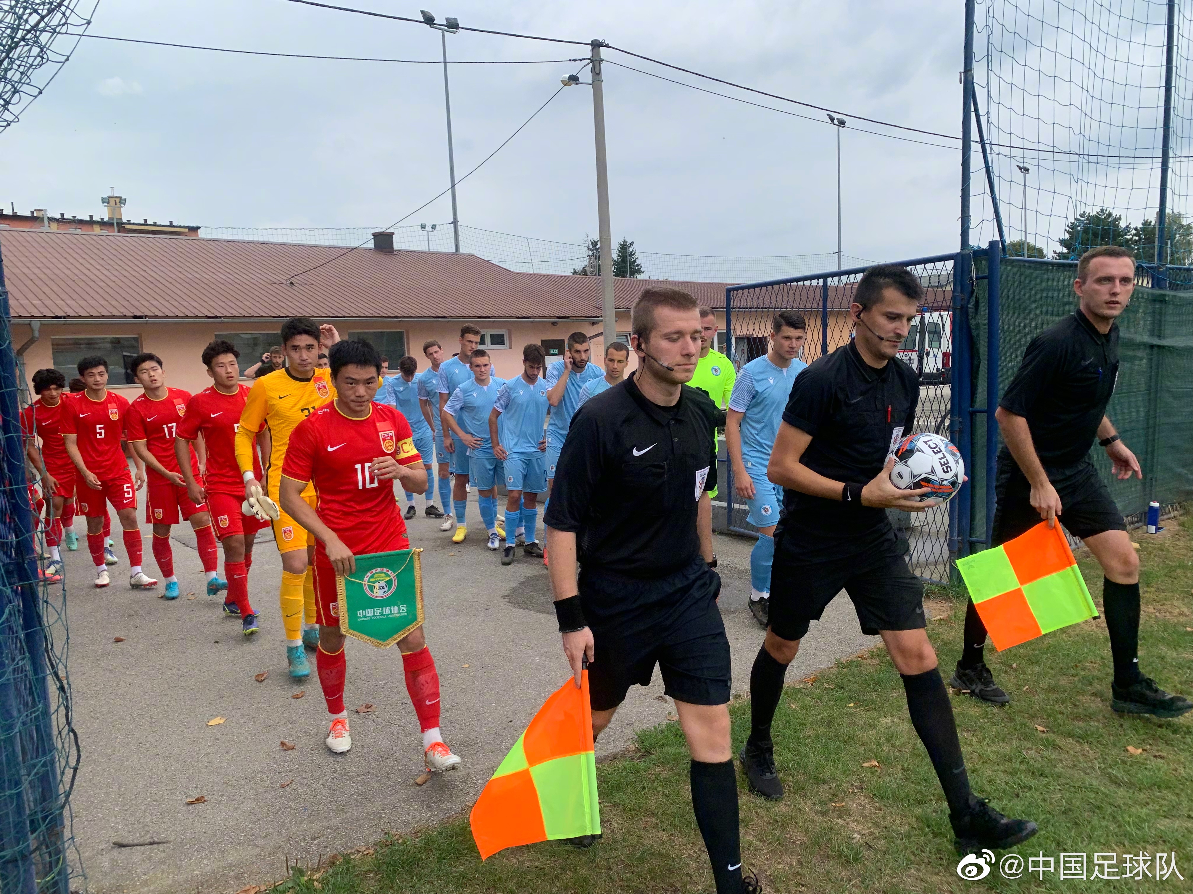 【球盟会】U21男足1-2负于克罗地亚第二级别联赛球队NK Kustošija
