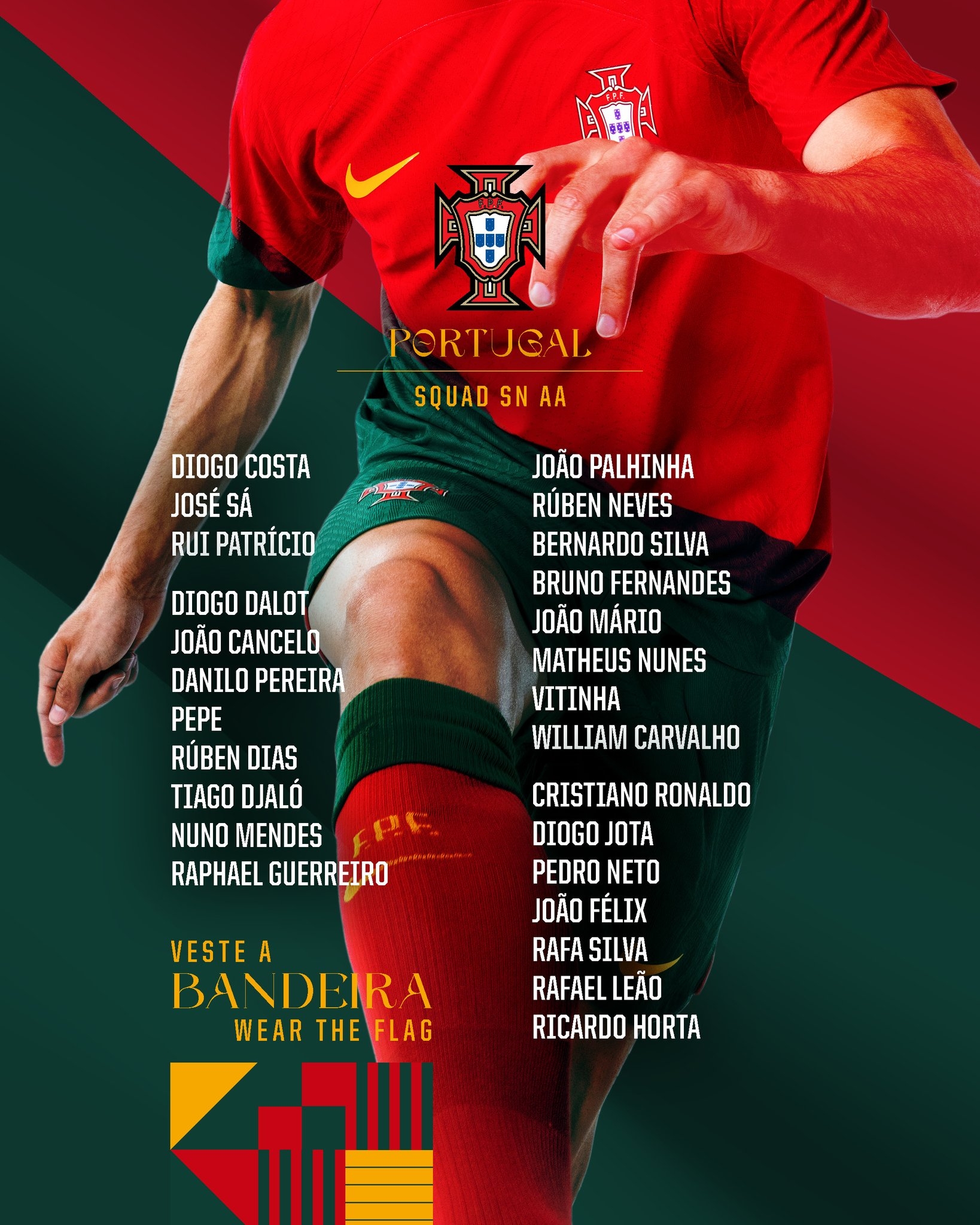 葡萄牙新一期大名单：C罗领衔，B费、莱奥、坎塞洛在列