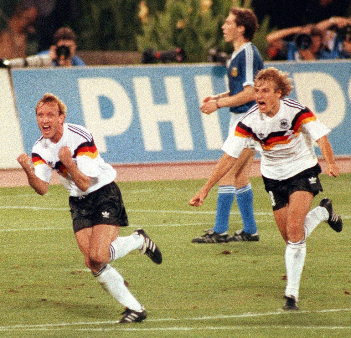 1990年世界杯射手榜前十：斯基拉奇登顶，冠军队四人上榜都是谁？