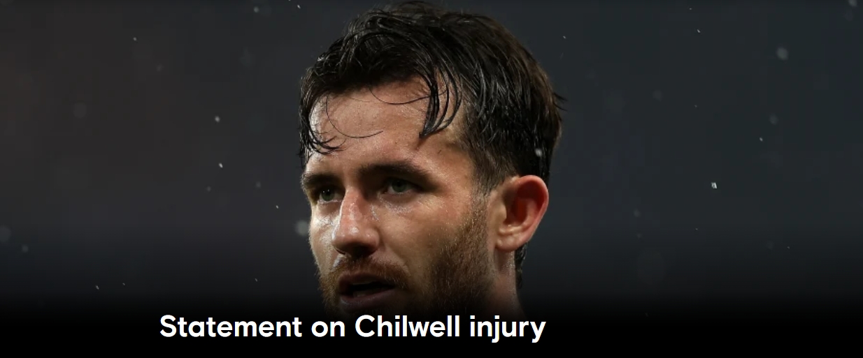 切尔西官方：奇尔维尔腿筋遭遇重伤，无缘世界杯