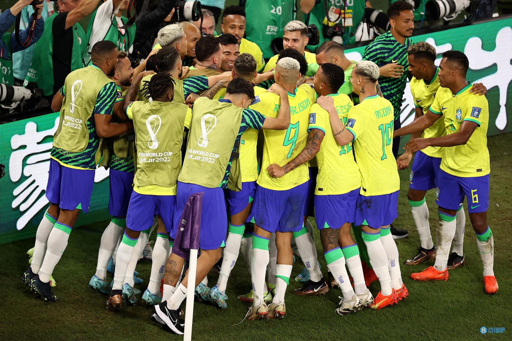 铜墙铁壁！巴西是世界杯到目前为止唯一一支仍未丢球的队伍