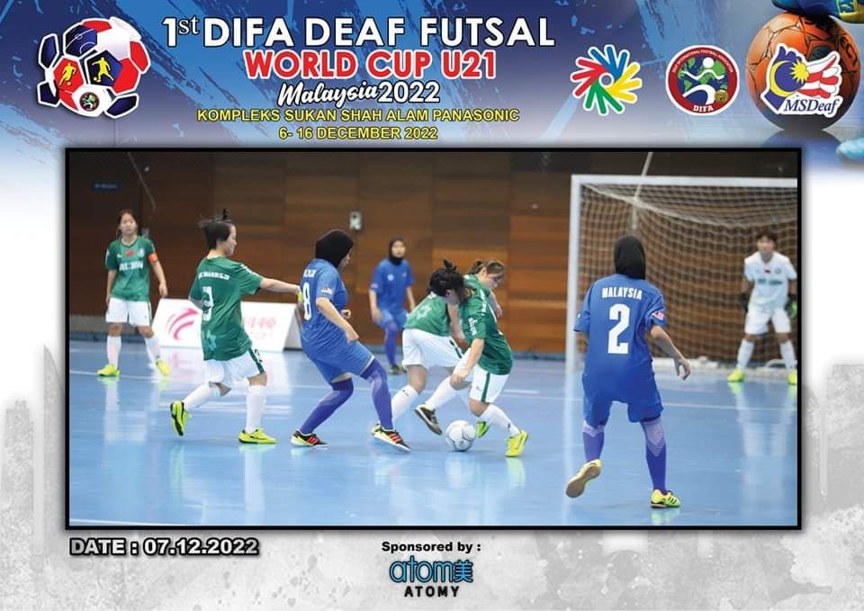 第一届U21聋人五人足球世界杯落幕，中国湛江龙仁女队获冠军