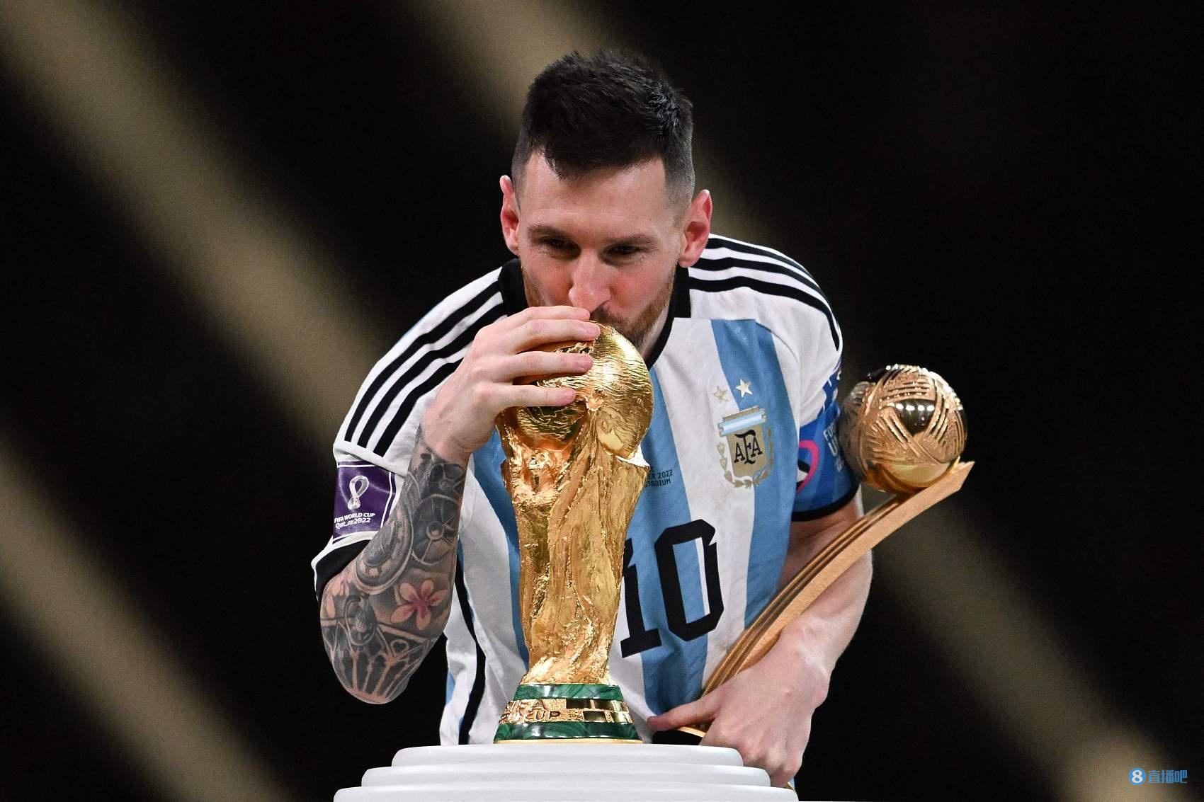 封王一周年👑去年今日球王梅西率阿根廷夺世界杯，圆梦卡塔尔！