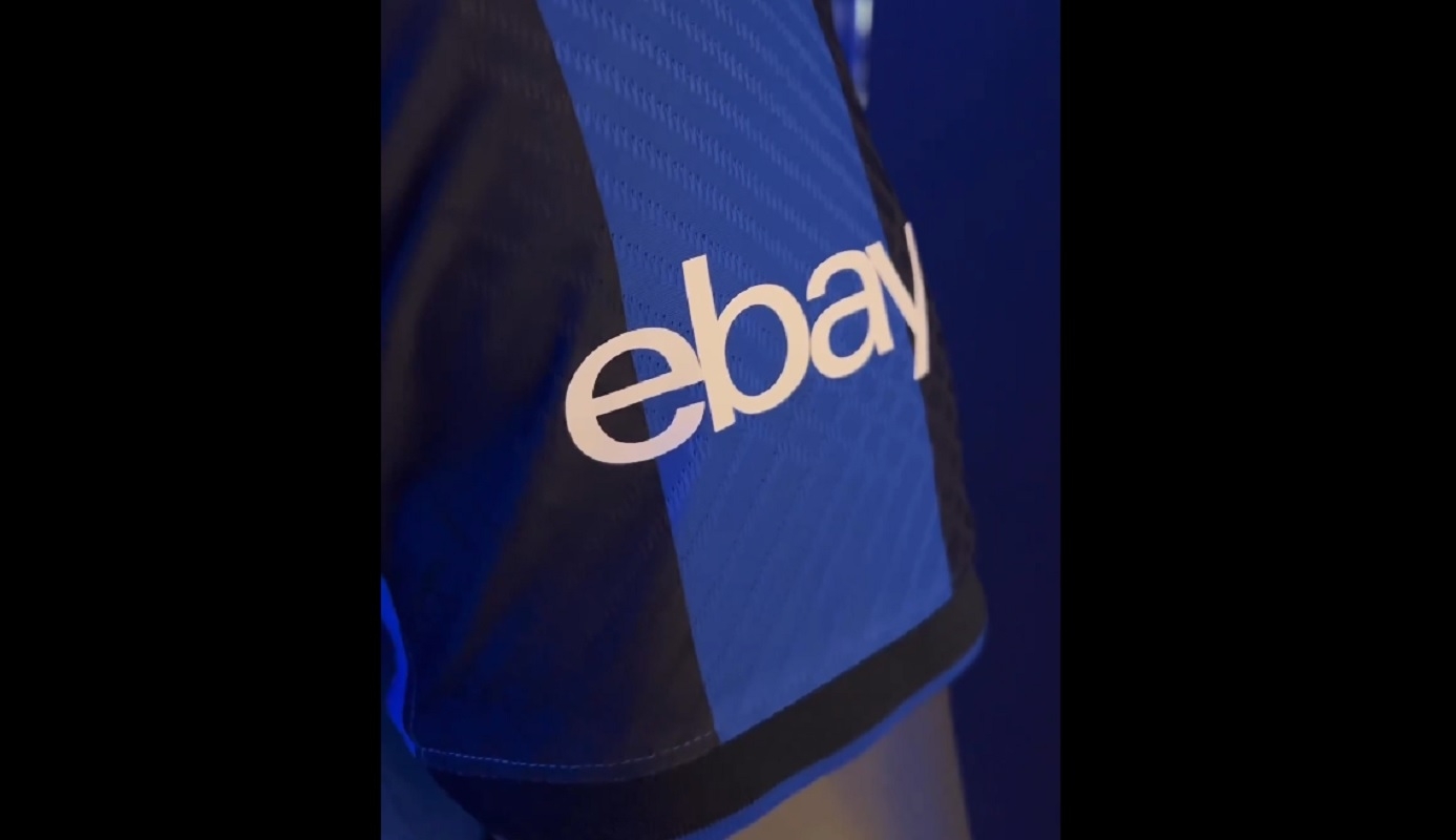 官方：eBay成为国际米兰的球衣袖口赞助商