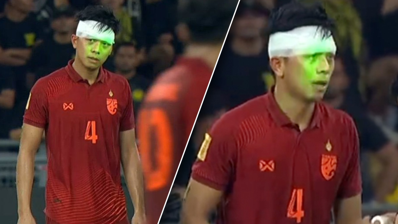 周杰伦演唱会风波后，马来西亚1-0泰国＆球迷用激光笔照对手