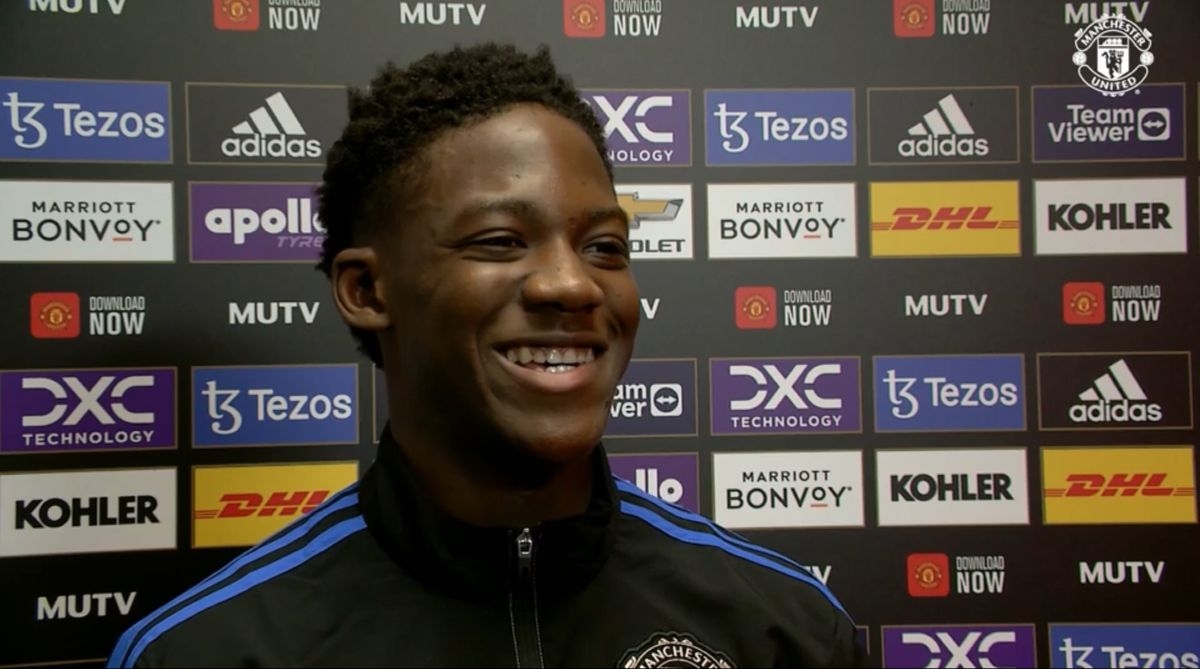 梅努迎红魔生涯首秀:这感觉太棒了 我今天才知道自己要首发