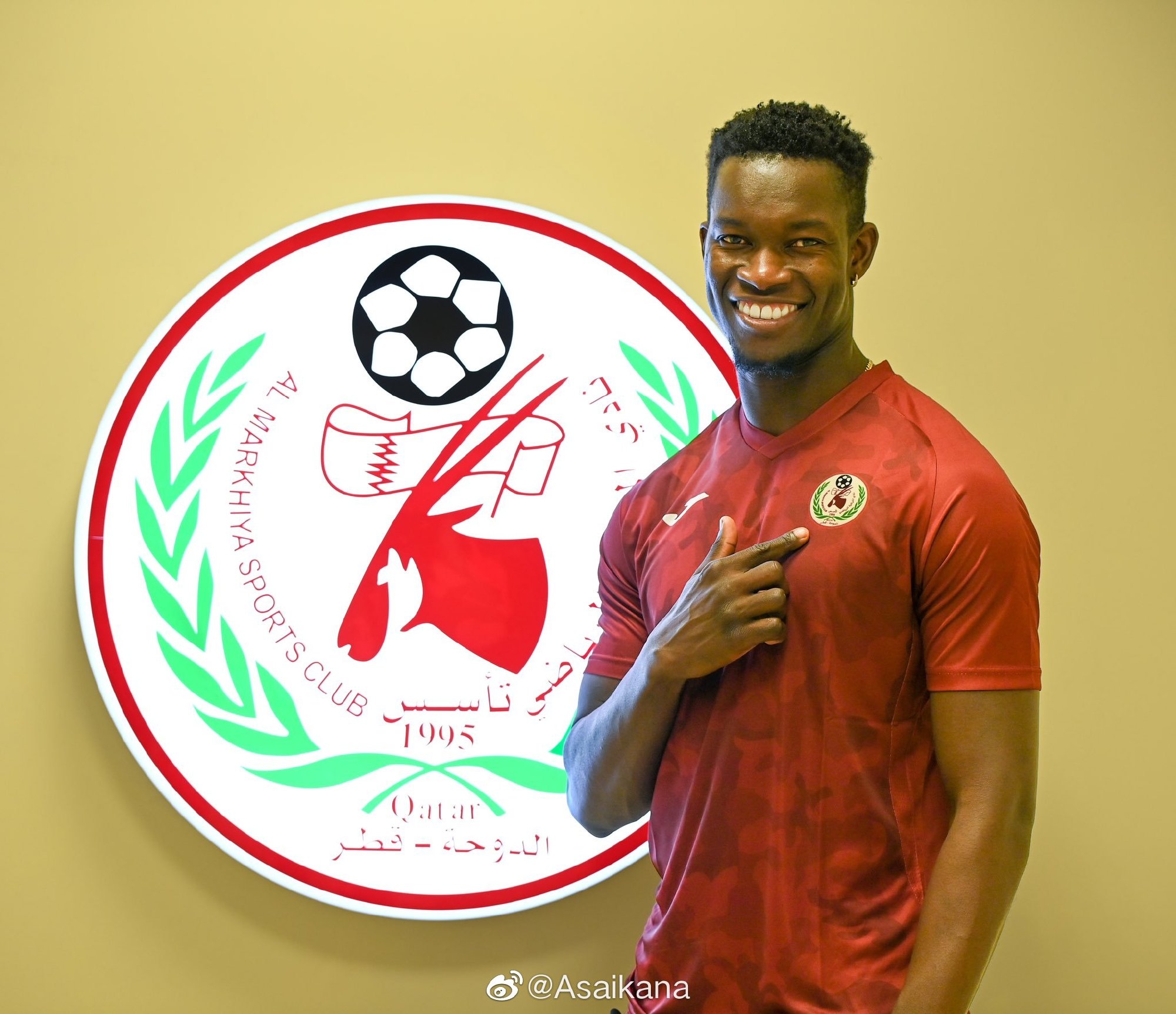 卡塔尔联赛球队马希尔签下前南通支云几内亚比绍籍外援科雷亚