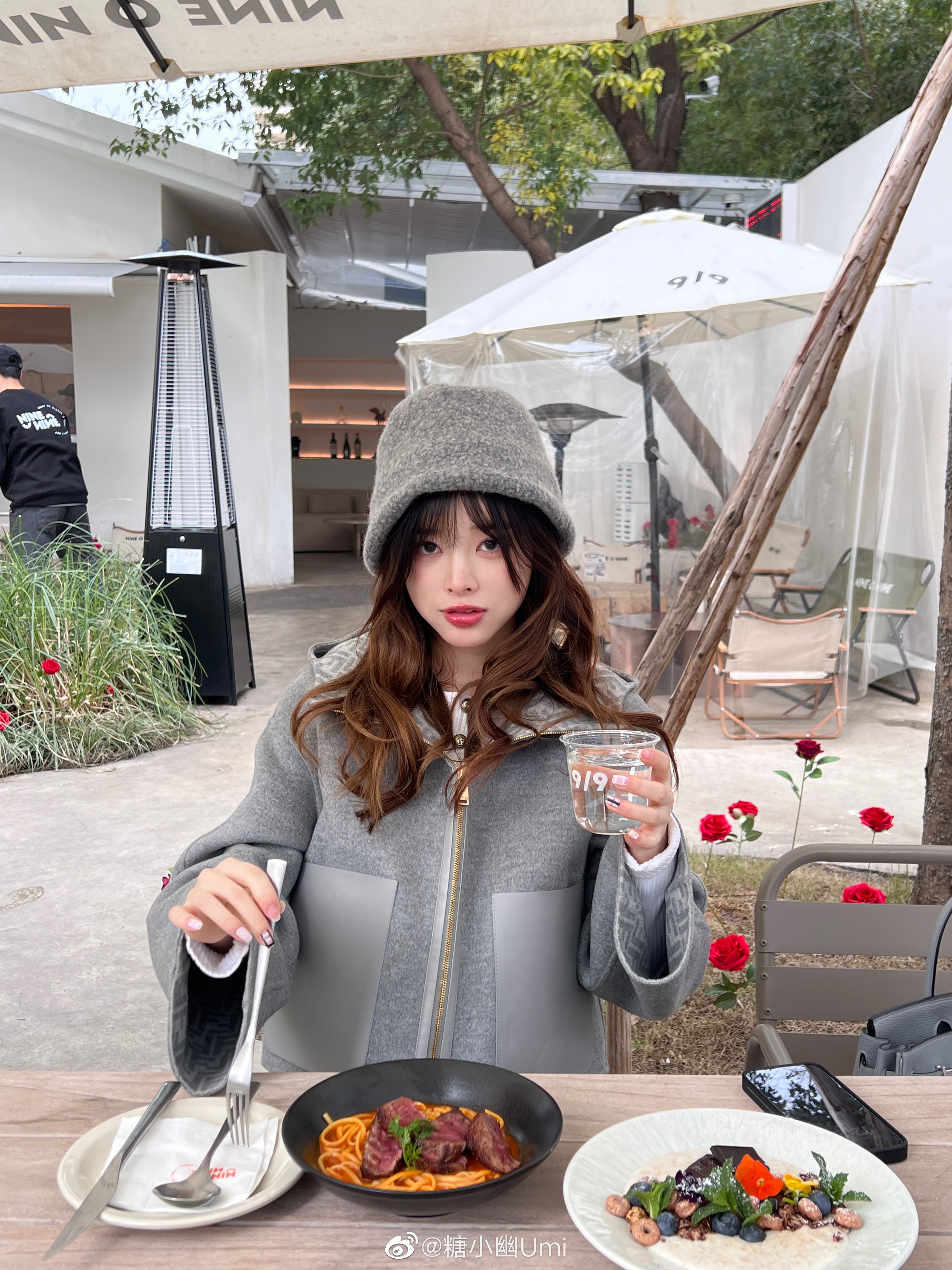 小咕咕要出生了?糖小幽晒照:住医院附近去待产了