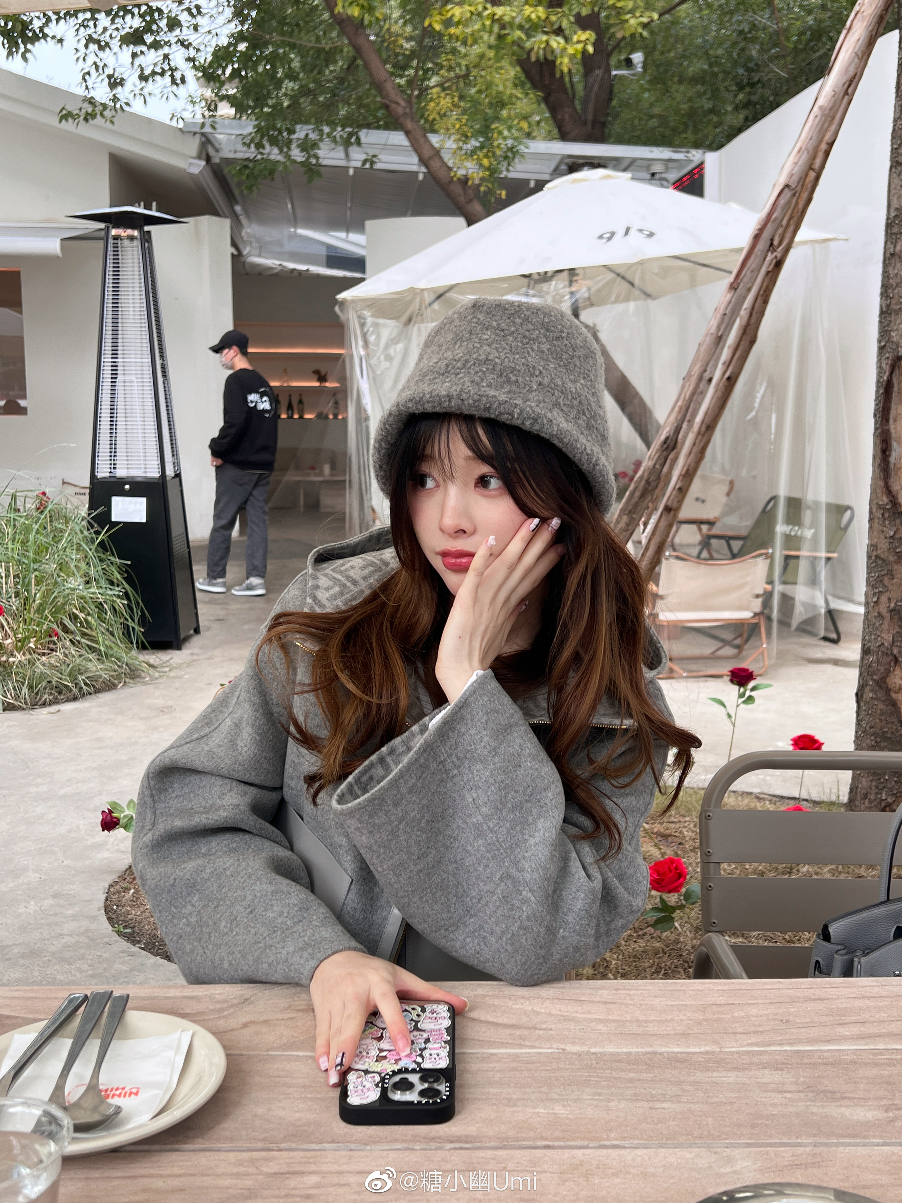 小咕咕要出生了?糖小幽晒照:住医院附近去待产了