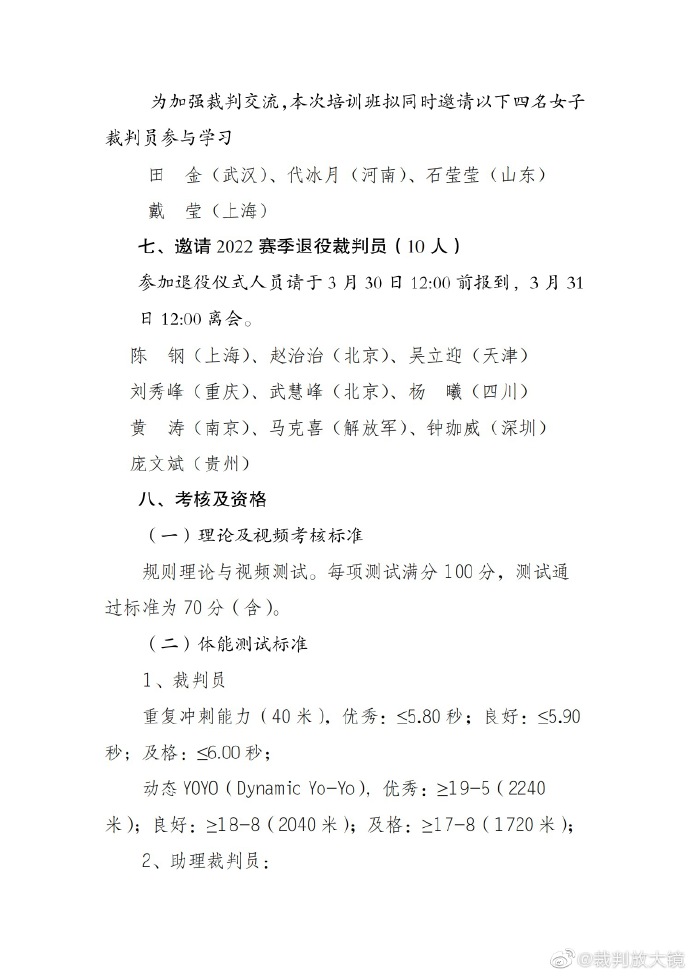 鸿门宴？！抓人？足协开裁判培训班，46名中超裁判多少能到位？