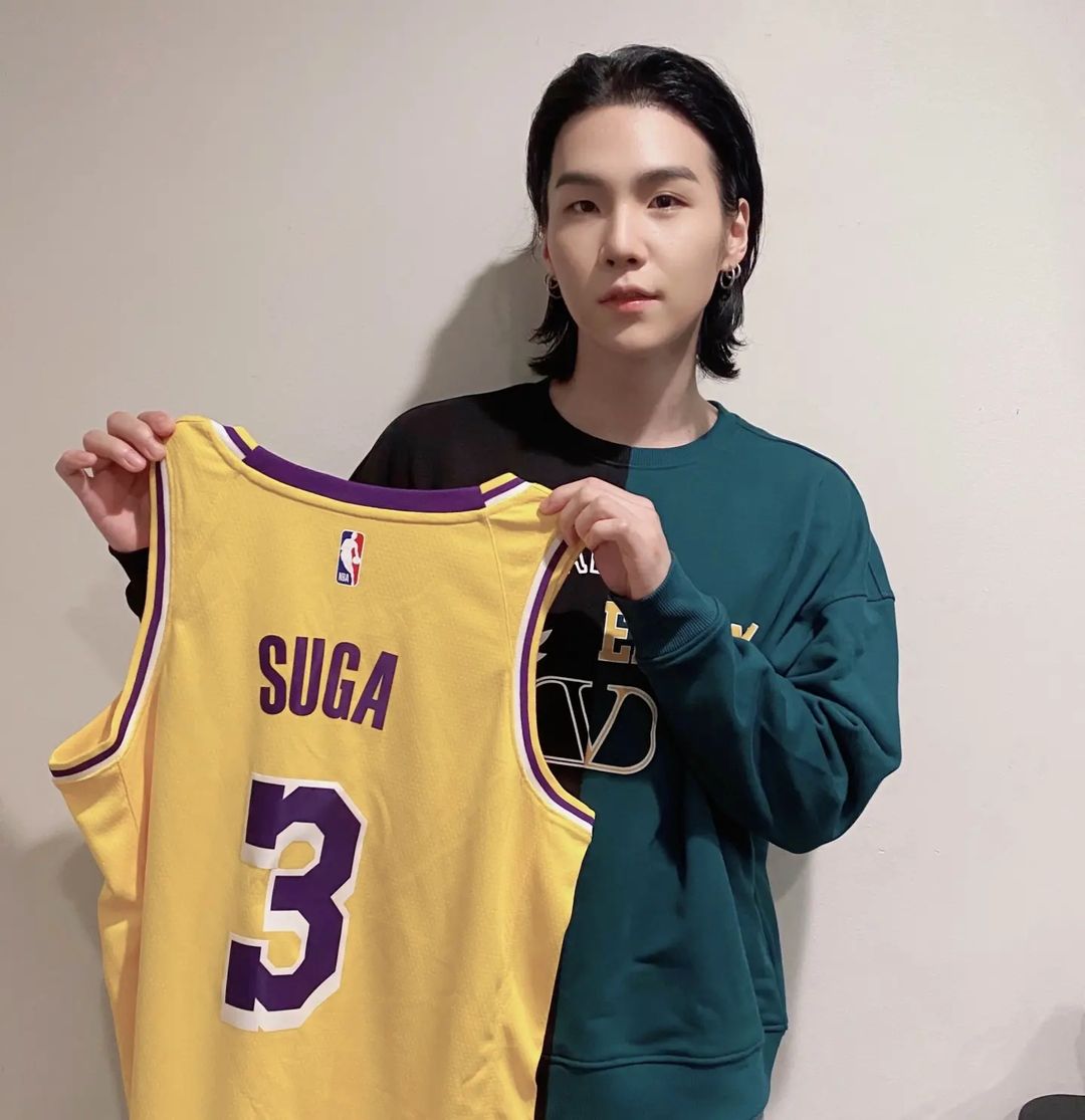 ?防弹少年团SUGA担任NBA全球推广大使