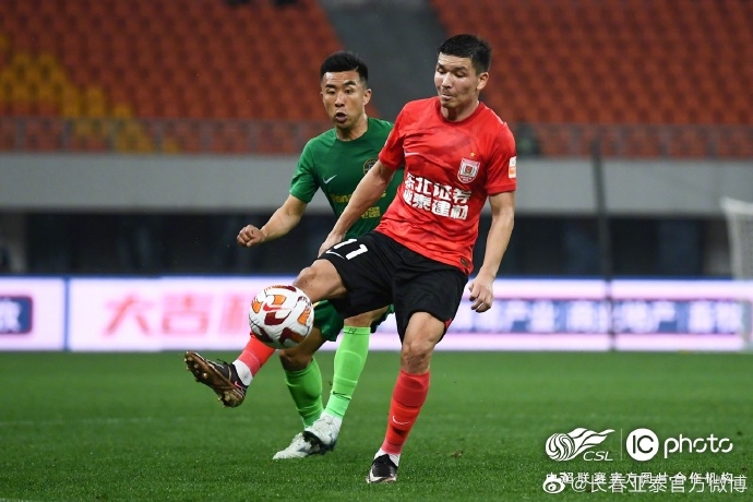 谭龙、塞尔吉尼奥建功，长春亚泰2比0战胜浙江队获开门红
