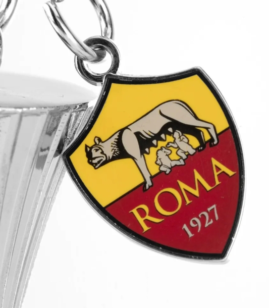 同款周边！穆里尼奥送给记者的罗马欧会杯钥匙圈，售价为15欧