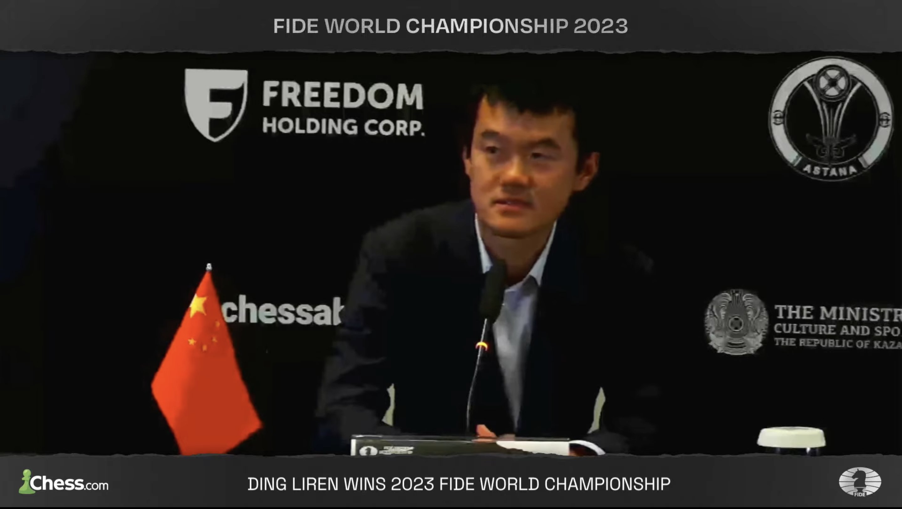 ♟️国际象棋世界冠军丁立人：我第一想做的就是去看尤文⚫⚪