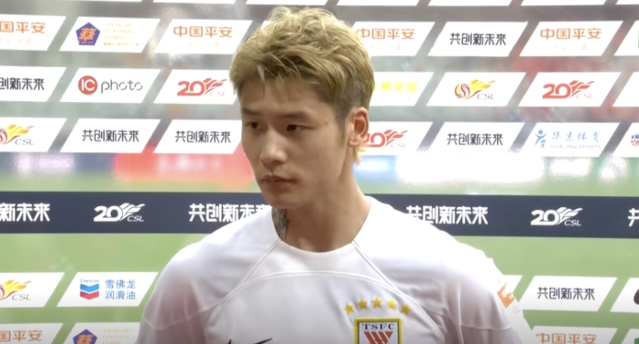 陈蒲：自己进球虽然很开心，但未能帮助球队取胜还是很遗憾