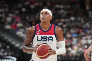 美国男篮世界杯遭遇首败，立陶宛利用高大优势取胜