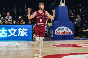 拉脱维亚男篮在篮球世界杯表现惊艳 贝尔坦斯：向更高目标努力