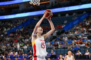 中国女篮击败朝鲜女篮晋级亚运会女篮决赛