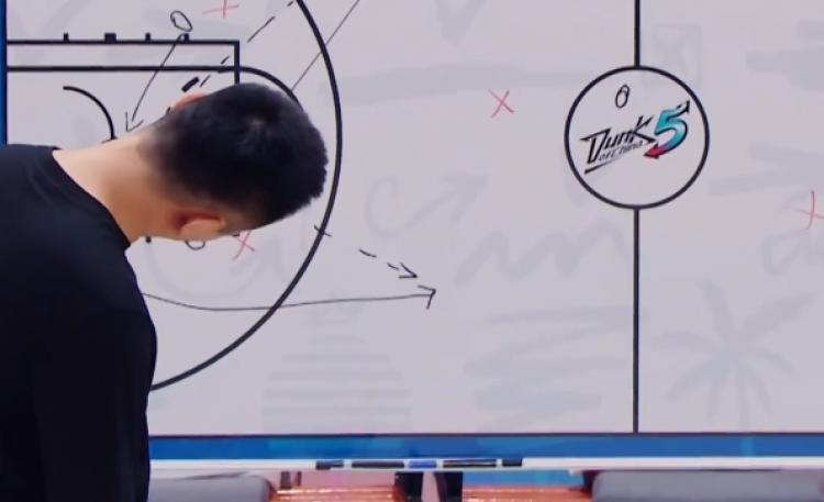 孫悅畫戰(zhàn)術(shù)不規(guī)范!楊鳴看了半天:我咋看不懂呢?