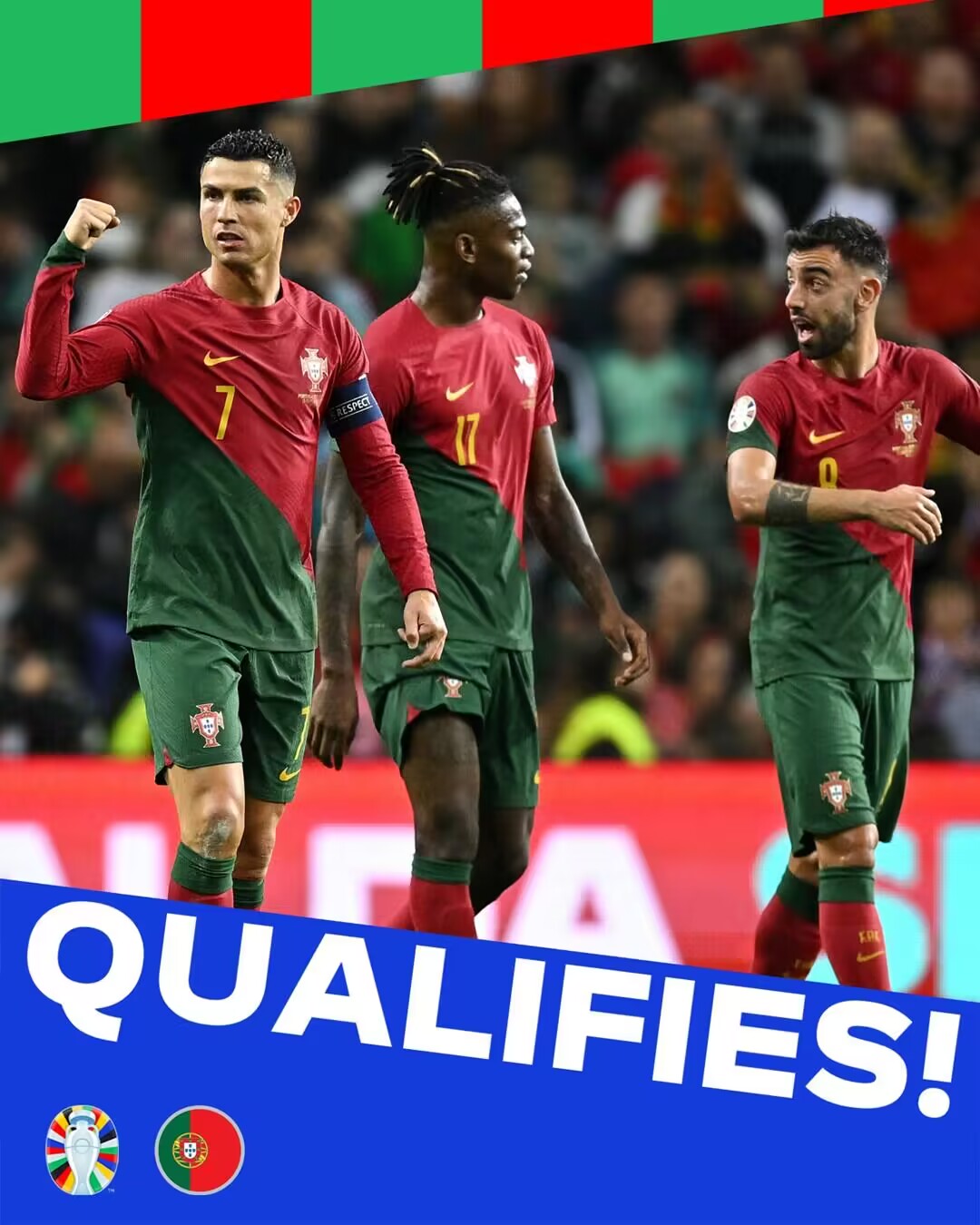 七战全胜出线！葡萄牙提前三轮晋级2024年欧洲杯正赛