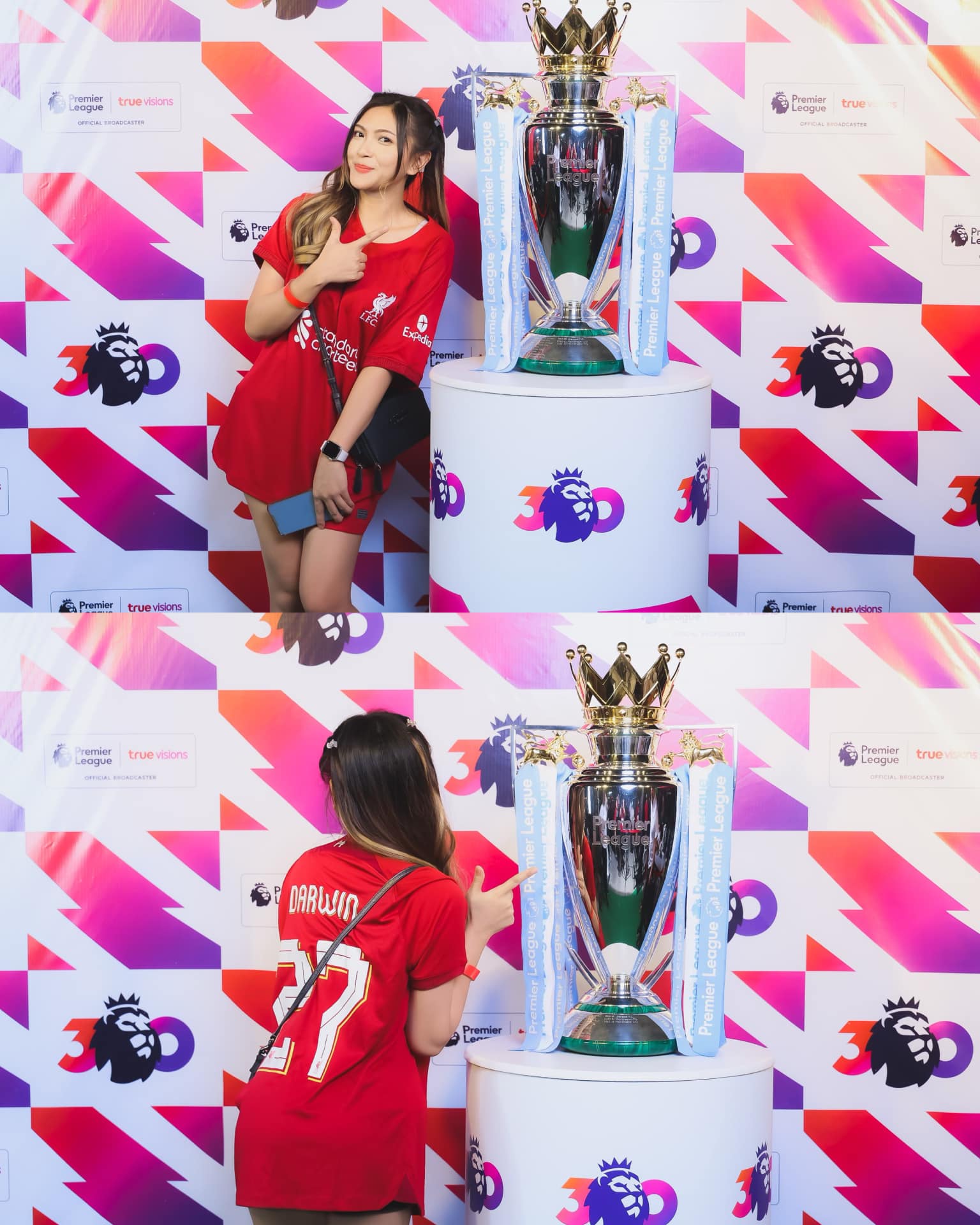 神锋今日传射❗最爱努涅斯的泰国女球迷，能竞争最美利物浦球迷❓