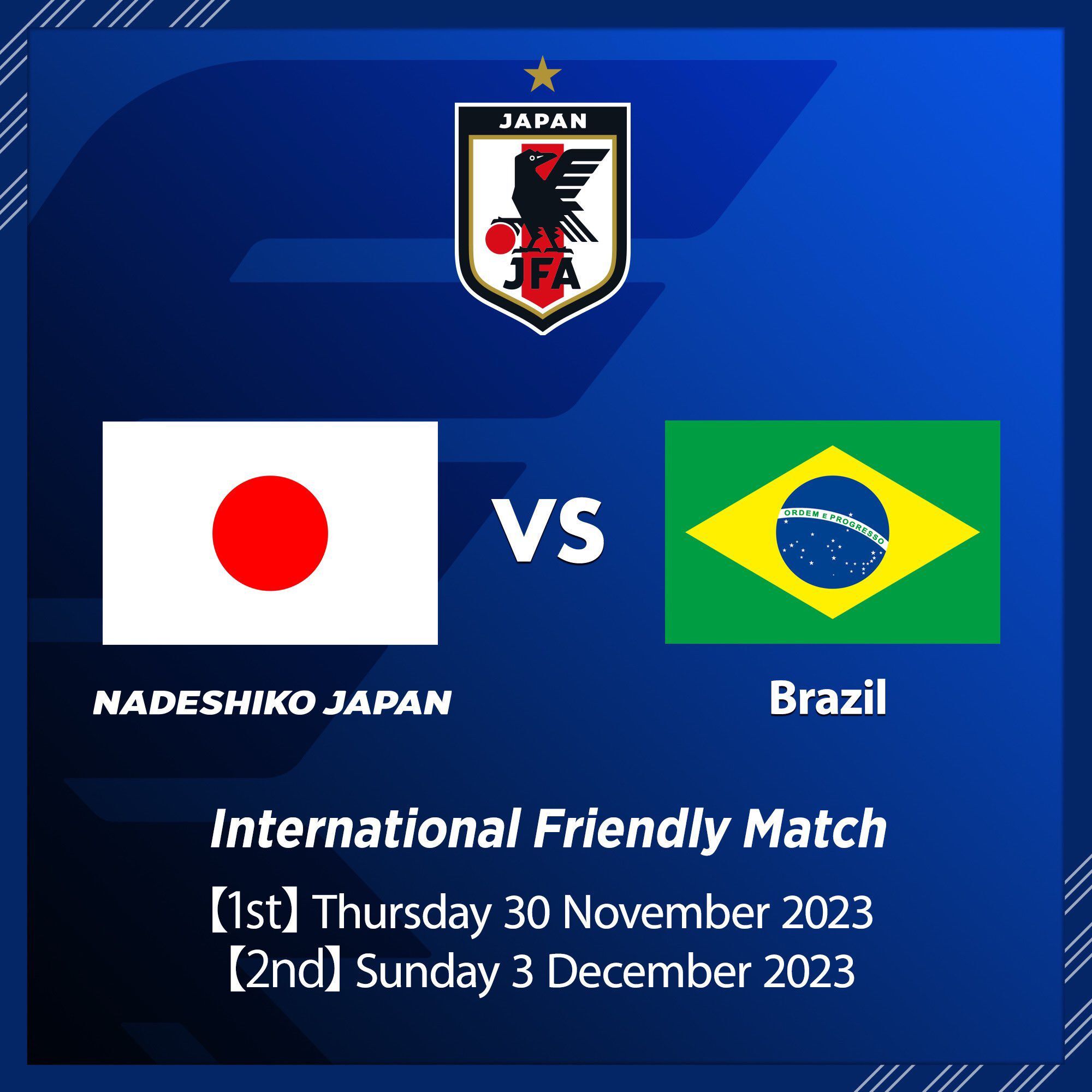 备战奥预赛，日本女足月底将赴客场与巴西女足进行2场热身