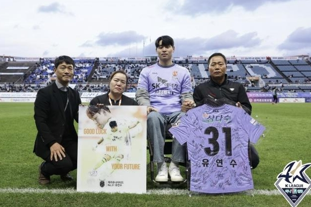 可惜😥韩国25岁门将柳延秀遭车祸导致下肢瘫痪，被迫退役