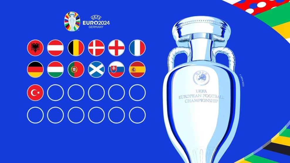 13支球队晋级欧洲杯正赛：德国东道主 英格兰、法国、葡萄牙在列
