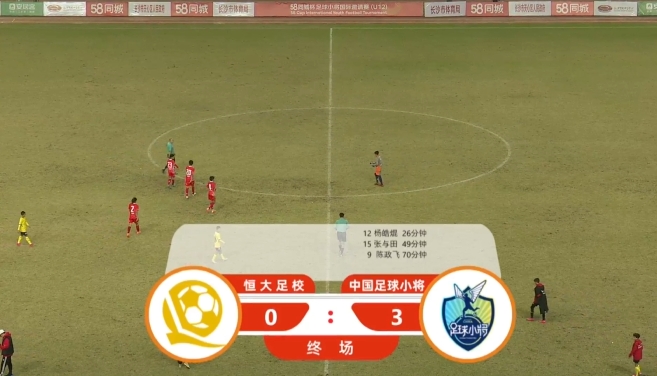 复仇❗中国足球小将3-0战胜恒大足校，获国际邀请赛第三名