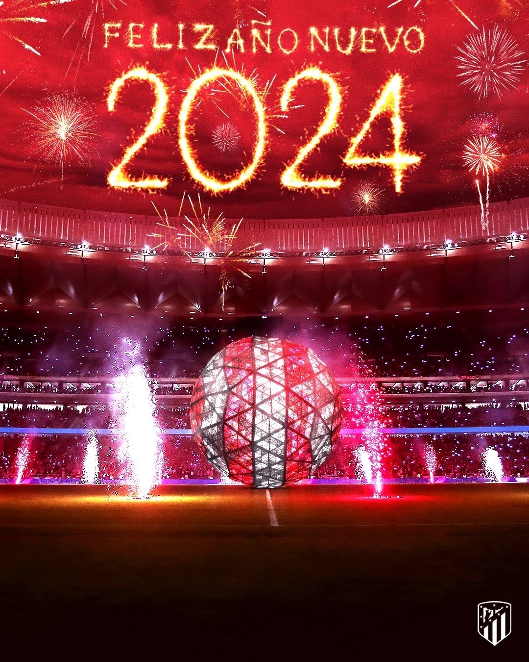 2024开启🎉欧洲足球界纷纷献祝福，来get属于你的一份！