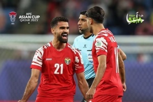 亚洲杯-约旦4-0马来西亚开门红 塔马里梅开二度马尔迪双响+伤退