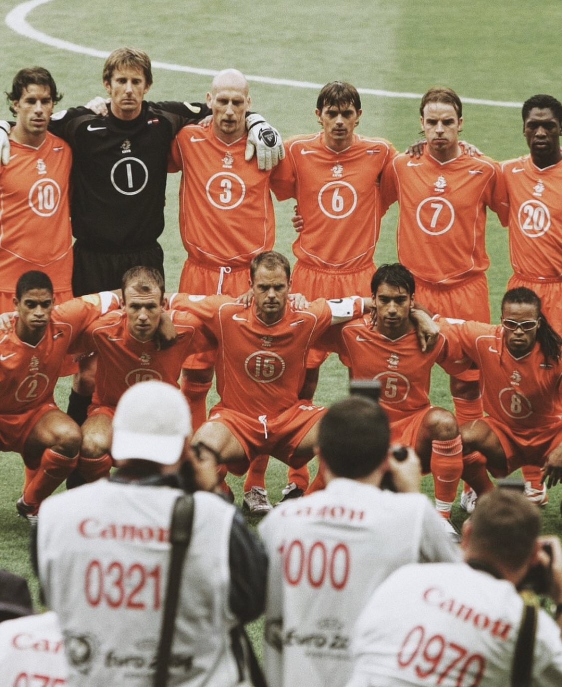 你都认识吗？04年欧洲杯的“郁金香”荷兰，你还有多少印象？