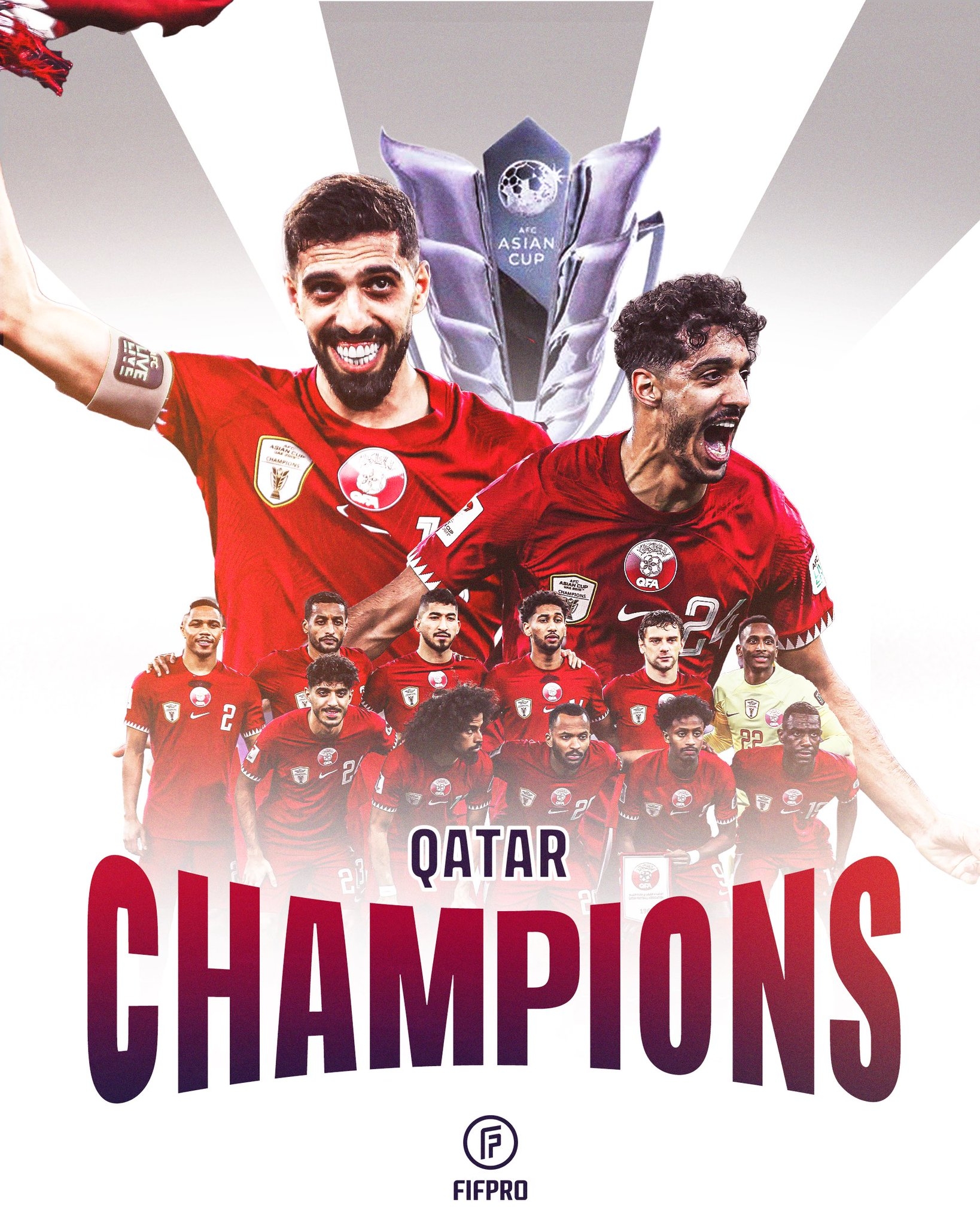 连续两届亚洲杯夺冠！卡塔尔真实实力是亚洲第几？