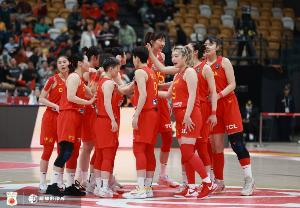 中国女篮在女篮奥预赛中大胜波多黎各