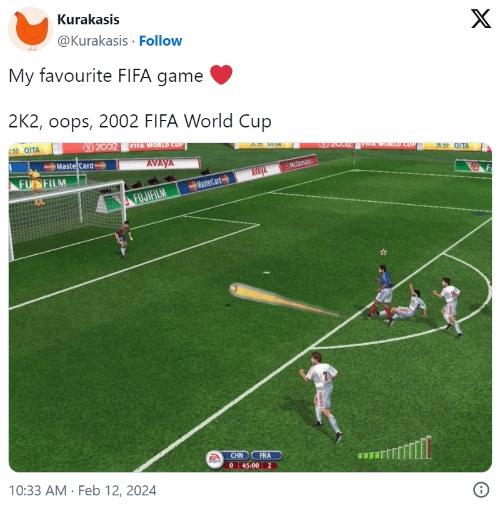 《FIFA 2K》要来了？博主疑暗示T2拿下FIFA版权