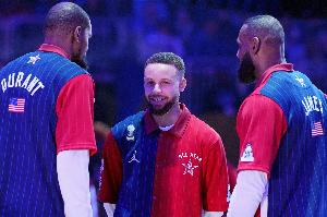 Shams：美国男篮巴黎奥运核心阵容是詹库杜帝塔+布克霍勒迪