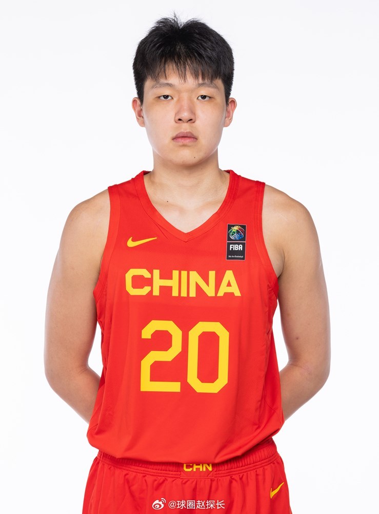 男篮亚预赛定妆照出炉！王睿泽2号&杨瀚森20号&阿不都23号