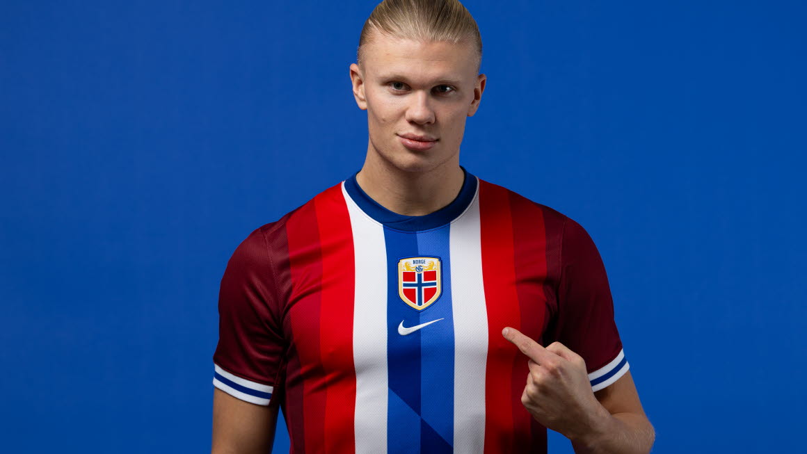 哈兰德&厄德高出镜！挪威国家队新球衣公布，主场像奥特曼配色?