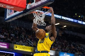  The Pacers narrowly beat the Bucks in overtime, and Nesmith played a key role