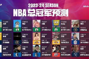 21位直播吧主播预测2023-24赛季NBA总冠军